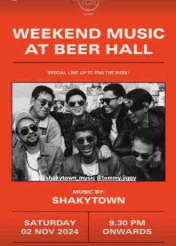 BEER HALL SCBD - WEEKEND MUSIC