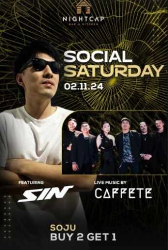 NIGHT CAP PURI - SOCIAL SATURDAY