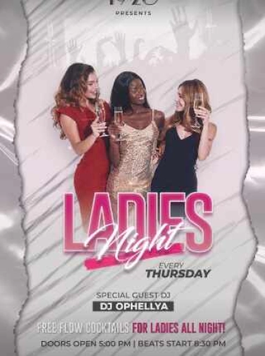 1920 LOUNGE KEMANG - LADIES NOGHT