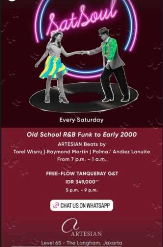 ARTESIAN SCBD - SATURDAY