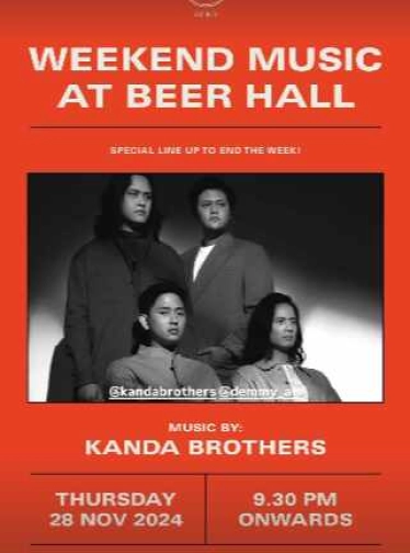 BEER HALL SCBD - THURSDAY