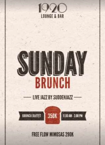 1920 LOUNGE KEMANG - SUNDAY