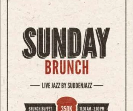 1920 LOUNGE KEMANG JAKARTA  SUNDAY BRUNCH