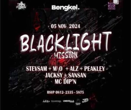 BENGKEL SCBD JAKARTA  BLACK LIGHT MISSION