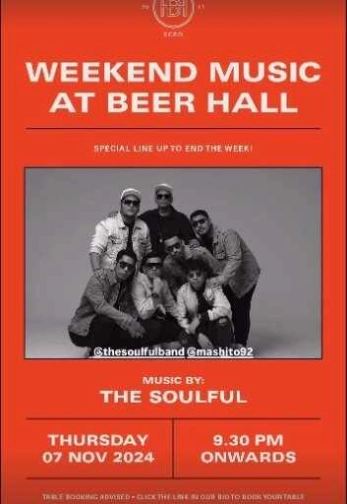 BEER HAAL SCBD JAKARTA - WEEKEND MUSIC