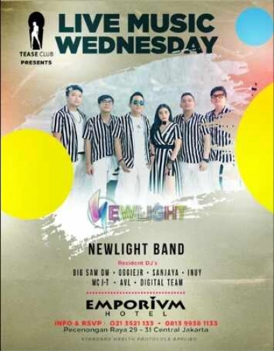 EMPORIUM TEASE JAKARTA - LIVE MUSIC WEDNESDAY