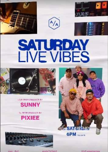 A/A BAR GUNAWARMAN JAKARTA - SATURDAY LIVE VIBES