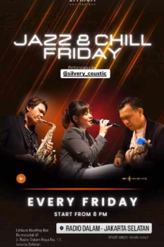 LITHIUM ROOFTOP JAKARTA - JAZZ & CHILL FRIDAY