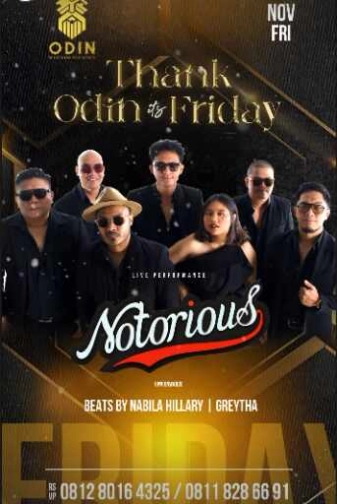 ODIN SENOPATI JAKARTA - FRIDAY