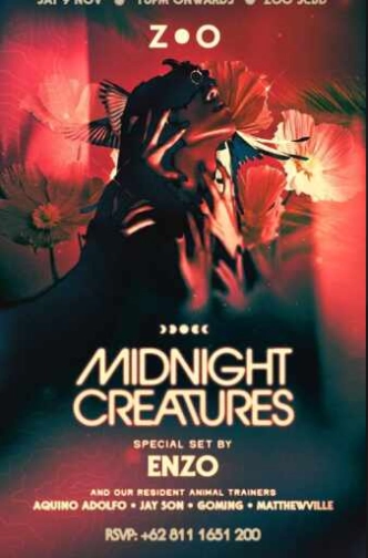 ZOO SCBD JAKARTA - MIDNIGHT CREATURES