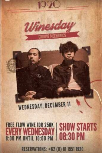 1920 LOUNGE KEMANG JAKARTA - WINESDAY