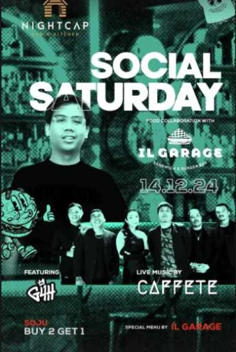 NIGHTCAP PURI JAKARTA - SOCIAL SATURDAY