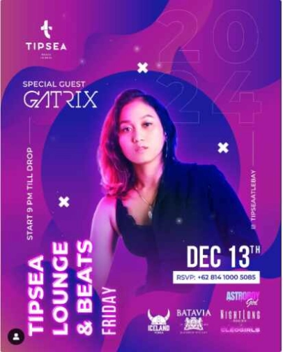 TIPSEA BEACH LOUNGE PENJARINGAN JAKARTA - NEW YEAR 2025