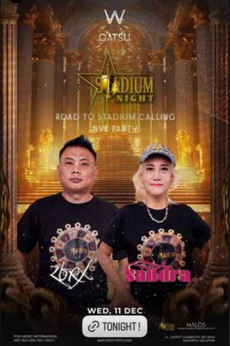 W SUPER CLUB TEBET JAKARTA - ROAD TO STADIUM CALLING NYE PARTY