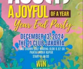 THE 21 CLUB PANTAI INDAH KAPUK  A JOYFUL OF A YEAR  YEAR END PARTY 