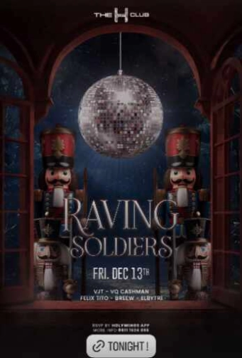 THE H CLUB SCBD JAKARTA - RAVING SOLDIERS