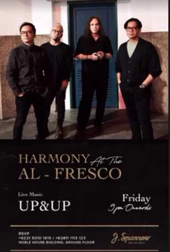 J SPARROW KUNINGAN JAKARTA - HARMONY AT THE AL - FRESCO