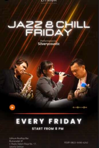 LITHIUM ROOFTOP JAKARTA - JAZZ & CHILL FRIDAY