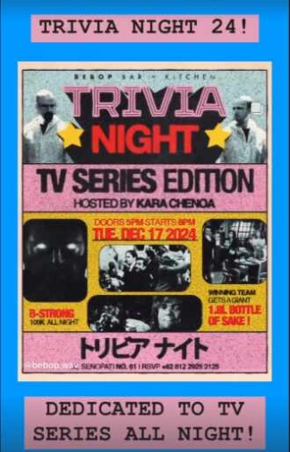 BEBOP JAKARTA - TRIVIA NIGHT