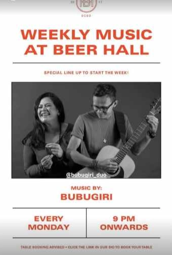 BEER HALL SCBD JAKARTA - EVERY MONDAY