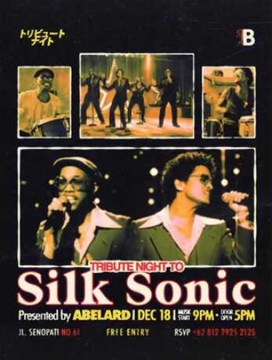 BEBOP JAKARTA - TRIBUTE NIGHT TO SILK SONIC