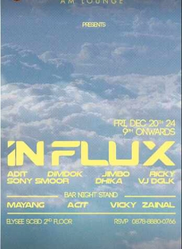 AM LOUNGE SCBD JAKARTA - IN FLUX