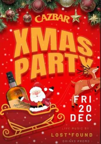 CAZBAR KUNINGAN JAKARTA - XMAS PARTY