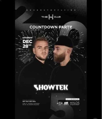 THE H CLUB SCBD JAKARTA - COUNTDOWN PARTY