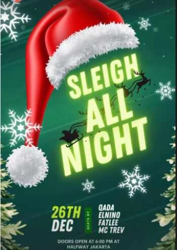 HALFWAY JAKARTA - SLEIGH ALL NIGHT