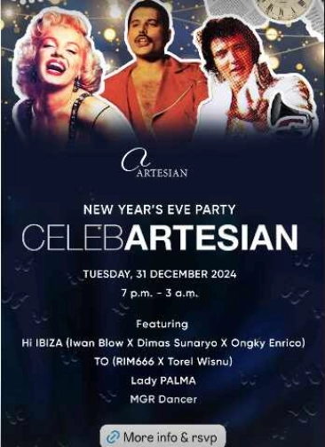 ARTESIAN SCBD JAKARTA - NEW YEAR