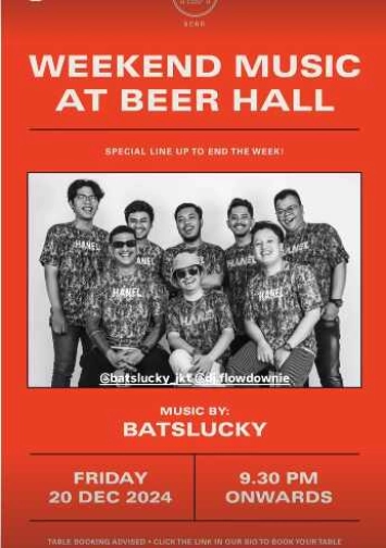 BEER HALL SCBD JAKARTA - FRIDAY