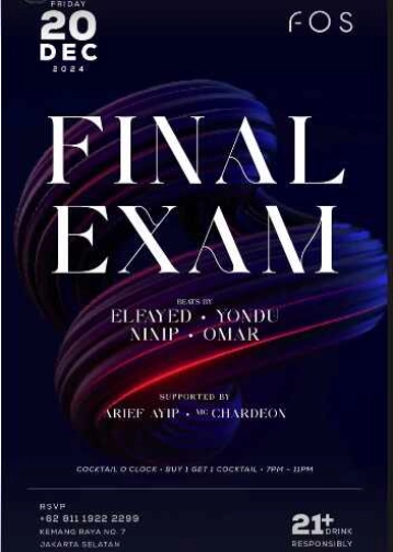 FOS KEMANG JAKARTA - FINAL EXAM