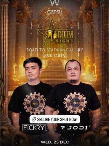 W SUPER CLUB JAKARTA - ROAD TO STADIUM CALLING NYE PARTY