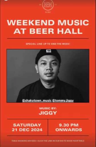 BEERHALL SCBD JAKARTA - SATURDAY