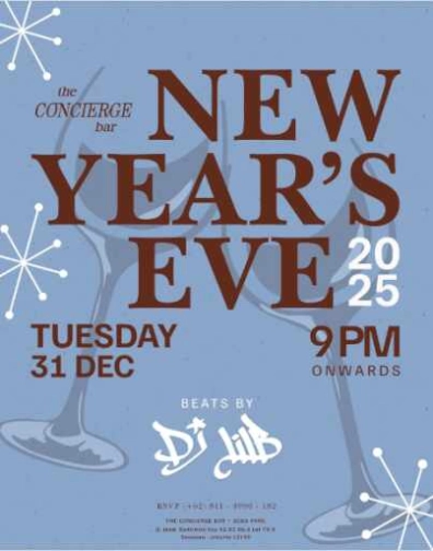 THE CONCIERGE BAR SCBD JAKARTA - NEW YEAR