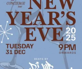 THE CONCIERGE BAR SCBD JAKARTA  NEW YEARS EVE 2025