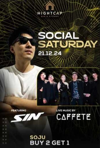 NIGHTCAP JAKARTA - SOCIAL SATURDAY