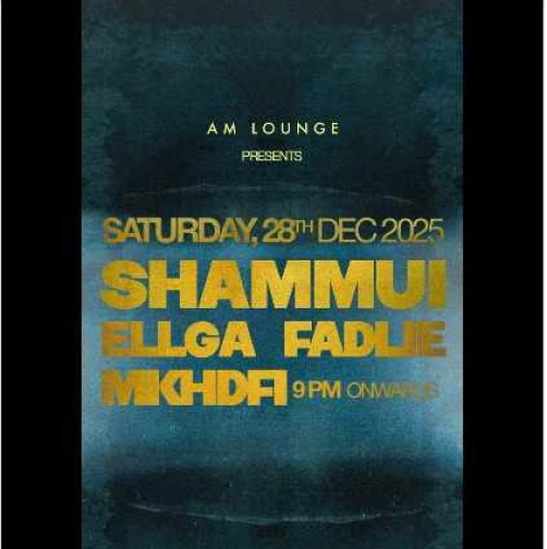 AM LOUNGE SCBD JAKARTA - SHAMMUI AT AM LOUNGE!