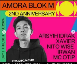 AMORA BLOK M JAKARTA  AMORA BLOK M 2ND ANNIVERSARY