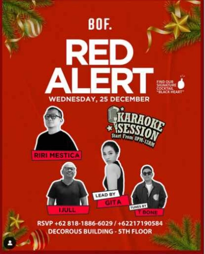 BOF KEMANG JAKARTA - RED ALERT