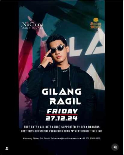 NU CHINA KEMANG JAKARTA - FRIDAY