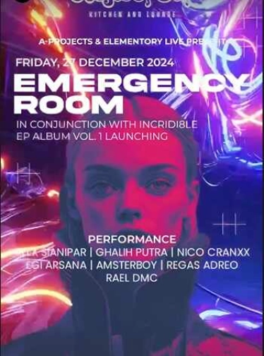 WONDER BAR SCBD JAKARTA - EMERGENCY ROOM