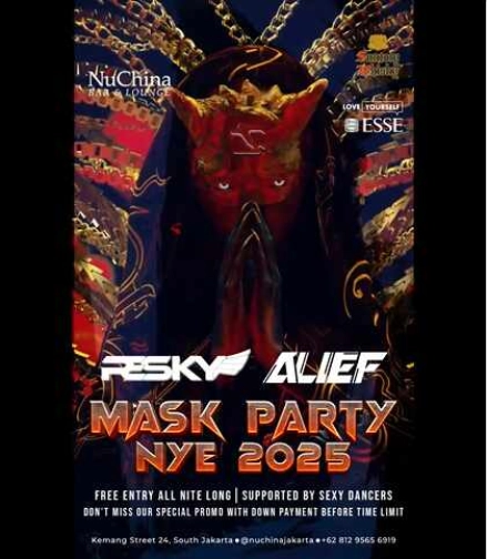 NU CHINA KEMANG - MASK PARTY NYE 2025