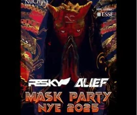 NU CHINA KEMANG  MASK PARTY NYE 2025