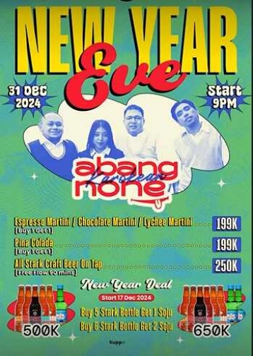 STARK TAPROOM SCBD JAKARTA - NEW YEAR EVE