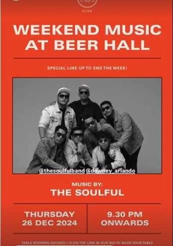 BEER HALL SCBD JAKARTA - THURSDAY