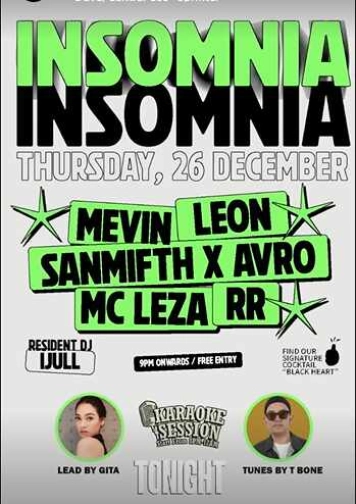 BOF KEMANG JAKARTA - INSOMNIA