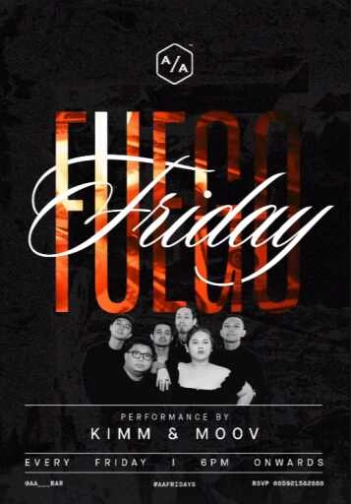 A/A BAR GUNAWARMAN JAKARTA - FUEGO FRIDAY