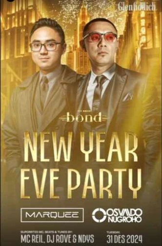 BOND SENOPATI JAKARTA - NEW YEAR EVE PARTY