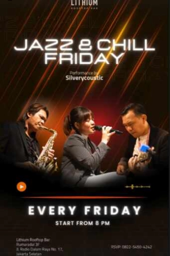 LITHIUM ROOFTOP JAKARTA - JAZZ & CHILL FRIDAY